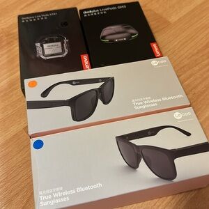 [Lenovo] Tech Bundle - Wireless Bluetooth Sunglasses + Live Pods